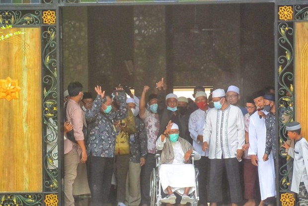 Abu Bakar Ba’asyir Kembali Kepada Keluarga Setelah Bebas dari Penjara