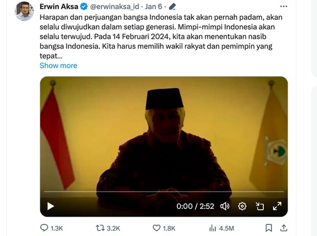 Pegiat pemilu desak regulasi penggunaan AI usai unggahan video Soeharto