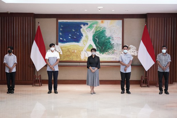 4 Korban Sandera Abu Sayyaf yang Bebas Kembali ke Keluarga
