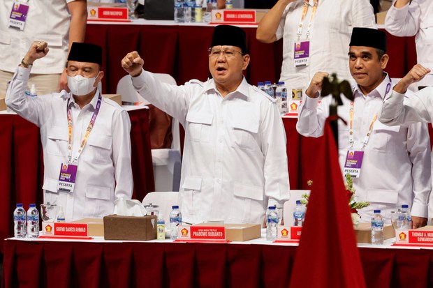 Prabowo terima penunjukan sebagai calon presiden 2024 dari Gerindra Prabowo terima penunjukan sebagai calon presiden 2024 dari Gerindra