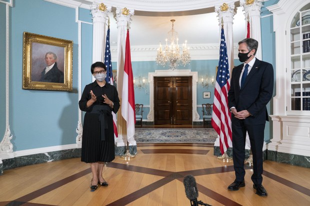 Indonesia Memulai 'Era Baru' dengan AS Saat Washington Dekati Asia Tenggara Indonesia Memulai 'Era Baru' dengan AS Saat Washington Dekati Asia Tenggara