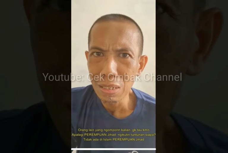Foto merupakan tangkapan layar dari Cek Ombak Channel, di YouTube yang dikembangkan oleh Hendro Fernando dan rekan-rekannya.