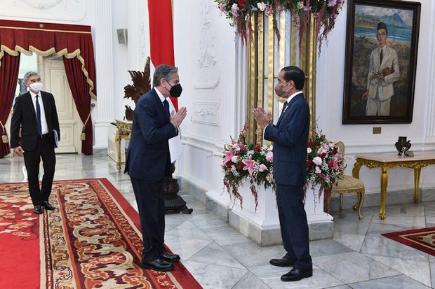 Menlu AS Blinken Mulai Kunjungan Pertamanya di Indonesia