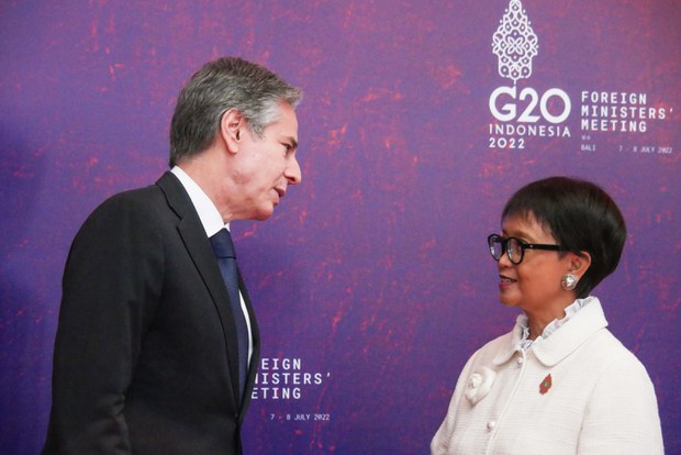 Menlu G20 kecam perang Rusia di Ukraina, Lavrov ke luar ruangan Menlu G20 kecam perang Rusia di Ukraina, Lavrov ke luar ruangan