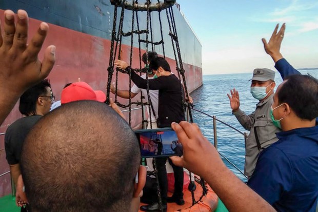 TNI terus upayakan evakuasi MT Liberty yang kandas di Kepulauan Riau