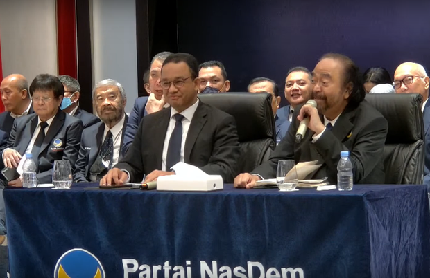 NasDem umumkan Anies sebagai calon presiden 2024 NasDem umumkan Anies sebagai calon presiden 2024