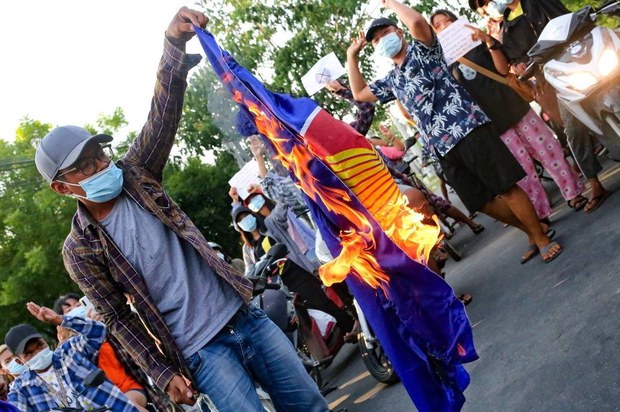 PBB Desak ASEAN Tingkatkan Diplomasi ke Myanmar PBB Desak ASEAN Tingkatkan Diplomasi ke Myanmar