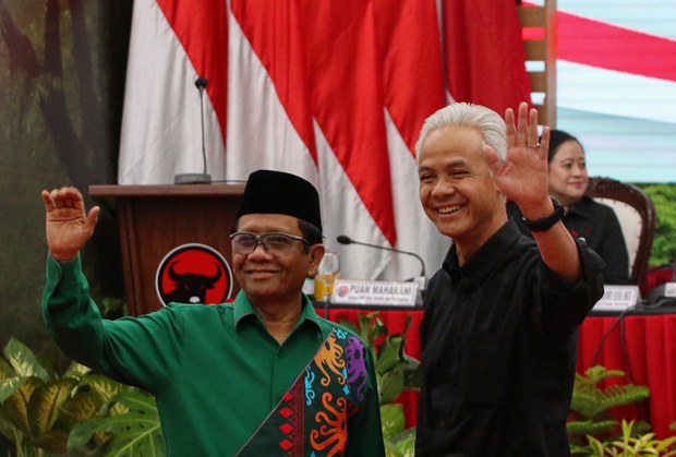 PDI Perjuangan pilih Mahfud MD sebagai pendamping Ganjar Pranowo