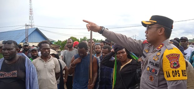 Penghitungan suara pemilu di Papua ricuh tewaskan satu orang Penghitungan suara pemilu di Papua ricuh tewaskan satu orang