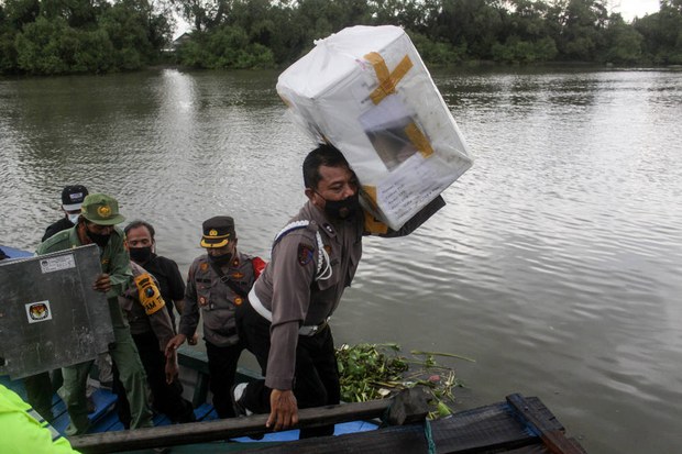Sebagian TPS Belum Penuhi Protokol COVID-19 untuk Pilkada Serentak
