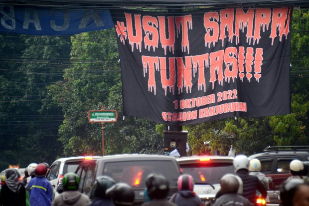Polisi tetapkan enam tersangka tragedi Kanjuruhan Polisi tetapkan enam tersangka tragedi Kanjuruhan
