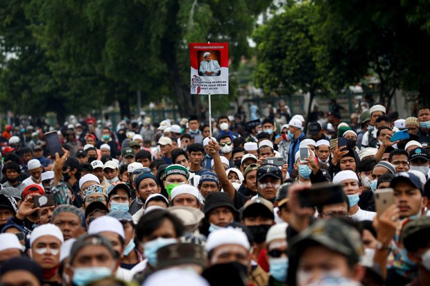 Bohong atas Hasil Tes COVID-19, Rizieq Shihab Divonis 4 Tahun Penjara Bohong atas Hasil Tes COVID-19, Rizieq Shihab Divonis 4 Tahun Penjara