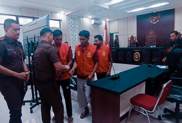 Selundupkan pengungsi, 3 warga Rohingya dihukum 8 dan 6 tahun penjara di Aceh