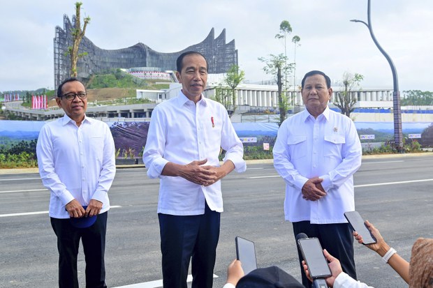 Jokowi gelar sidang kabinet perdana di Nusantara