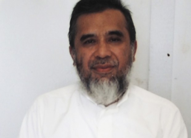 Encep Nurjaman, alias Hambali, di pangkalan militer Amerika Serikat di Teluk Guantanamo, Kuba. (Kantor Kantor Pembela Umum Federal AS via AP)