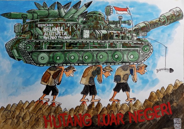 Rp1.760 Triliun untuk Budget Belanja Militer 3 Tahun?