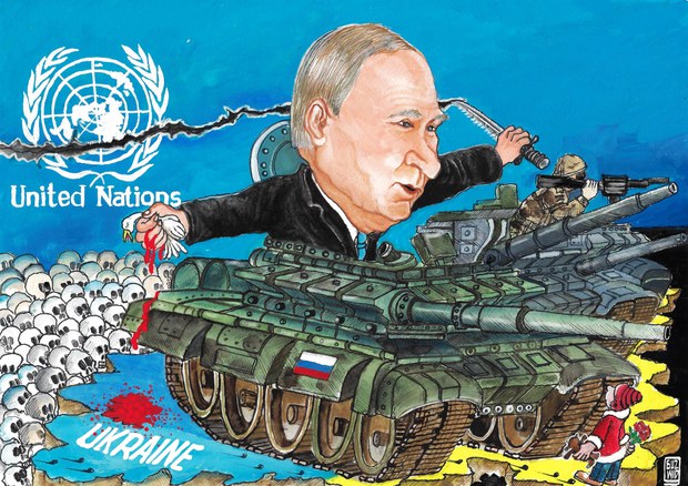 Invasi Berdarah Putin di Ukraina
