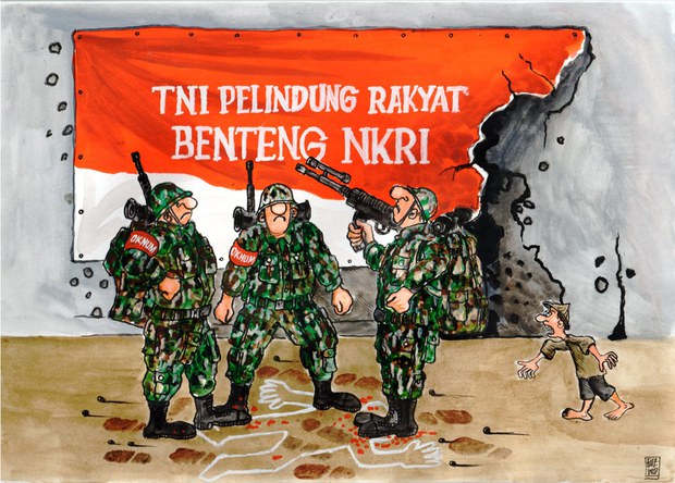 Tercorengnya institusi TNI?