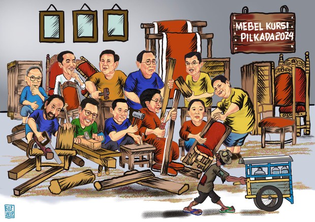 Rame-rame siapkan kursi Pilkada 2024