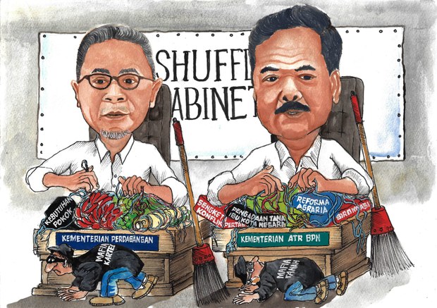 Reshuffle kabinet, akankah menyelesaikan masalah?