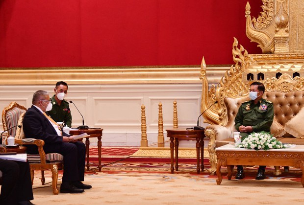 Pegawai ASEAN Bertemu Ketua Junta Myanmar, Serah Nama Calon Utusan Khas Pegawai ASEAN Bertemu Ketua Junta Myanmar, Serah Nama Calon Utusan Khas