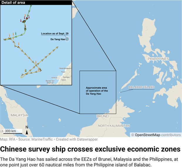 Malaysia Panggil Duta China Untuk Bantah Kehadiran Kapal di EEZ Malaysia Panggil Duta China Untuk Bantah Kehadiran Kapal di EEZ