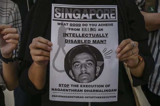 Singapura Akan Gantung Rakyat Malaysia Kurang Upaya Intelek Pada 27 April
